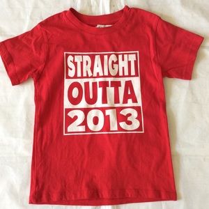 Custom STRAIGHT OUT OF 2013 T-Shirt 4T